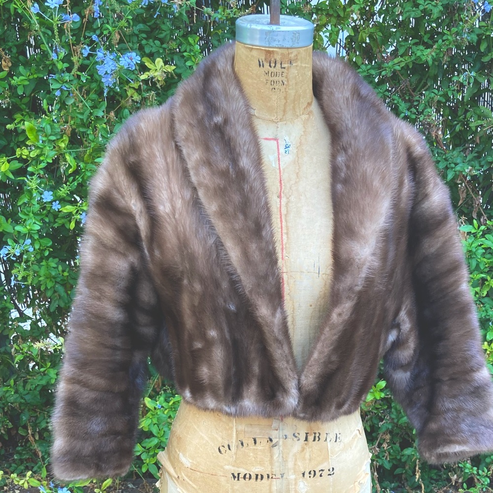 Vintage Maison Leon Fur Bolero